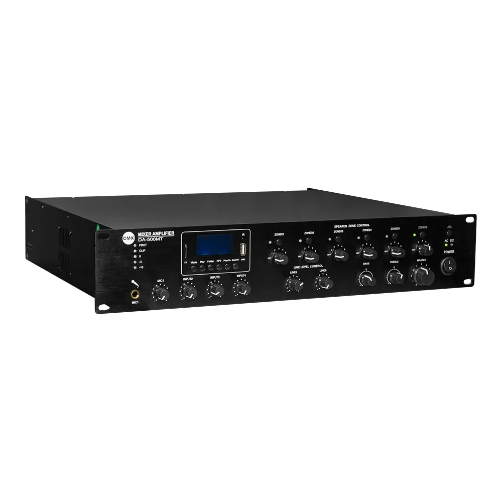 Мікшуючий підсилювач CMX DA-500MT, 6 зон, 19'' (17-00006) Київ - фото 2