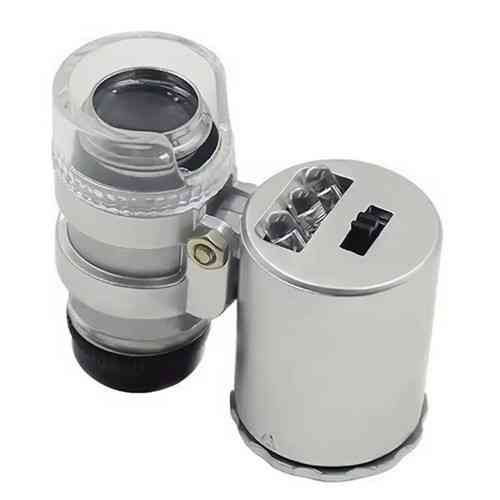 Карманный микроскоп с подсветкой для изучения объектов Киев