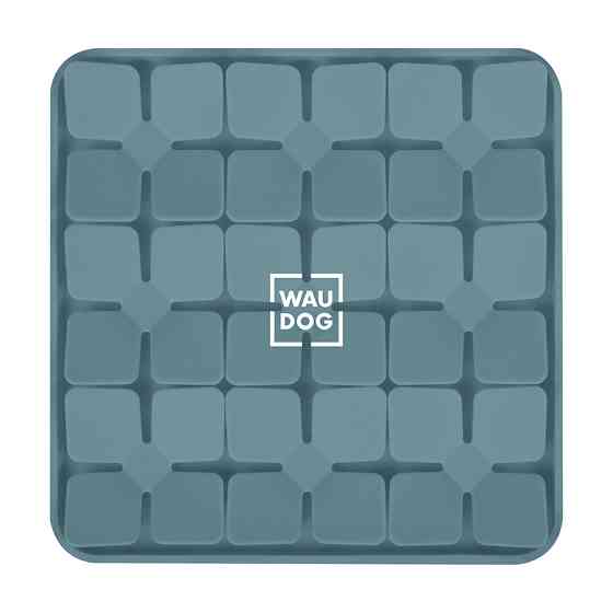 Килимок для пошуку корму WAUDOG Silicone, 205х205х17 мм, сірий Київ