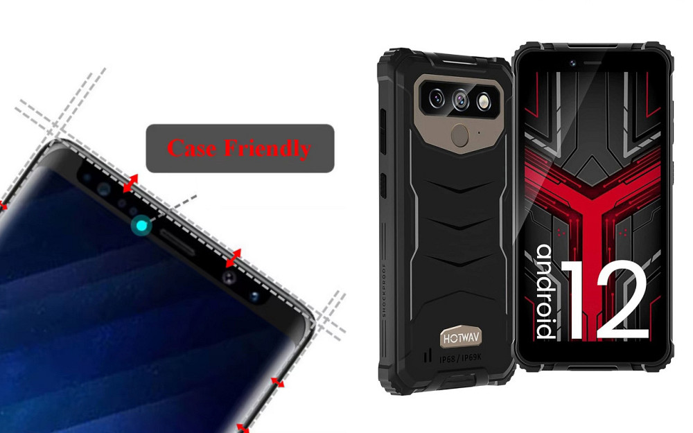 Захисне скло HyperGlass Pro для Hotwav T5 Max, Hotwav T5 Pro – максимальна чутливість та захист Київ - фото 4