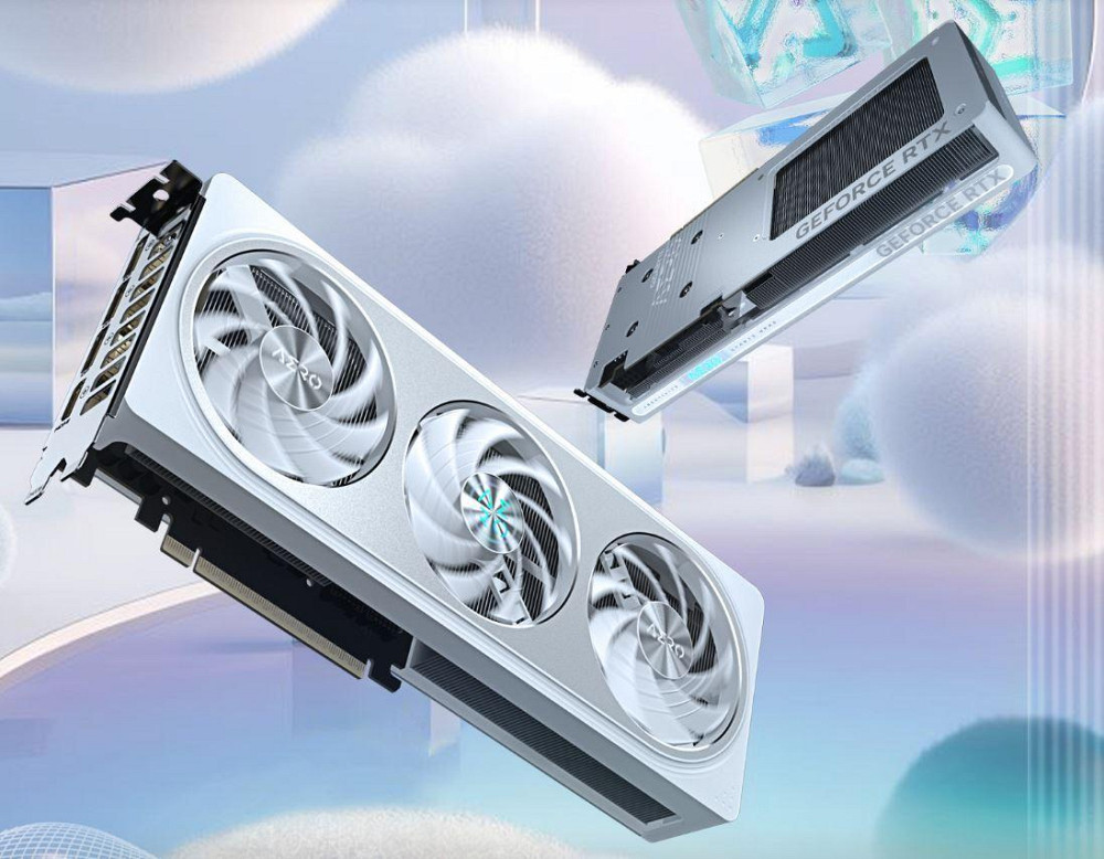 Відеокарта GF RTX 5060 8 GB GDDR7 Aero OC Gigabyte (GV-N5060AERO OC-8GD) ( Silver ) Харьков - изображение 10
