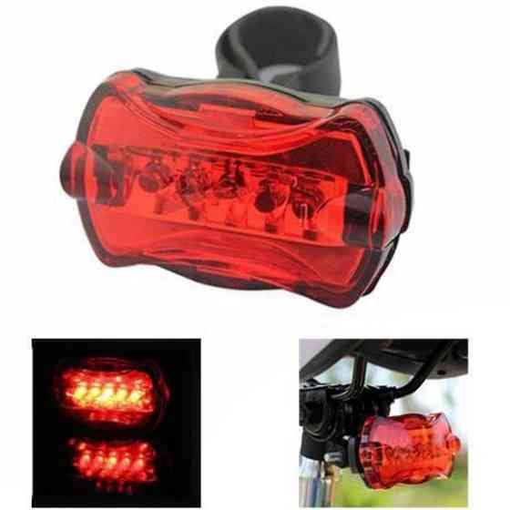 Велоліхтар STOP 198-5LED на батарейках 2xAAA PZ-31 Київ