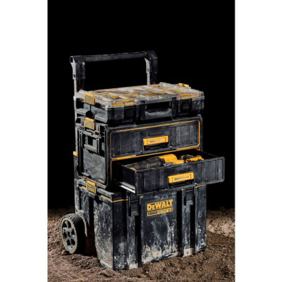 Ящик для инструментов DeWALT TOUGHSYSTEM 2.0, 555х320х320 мм, модуль на 2 ящика (DWST83529-1) Винница - изображение 10