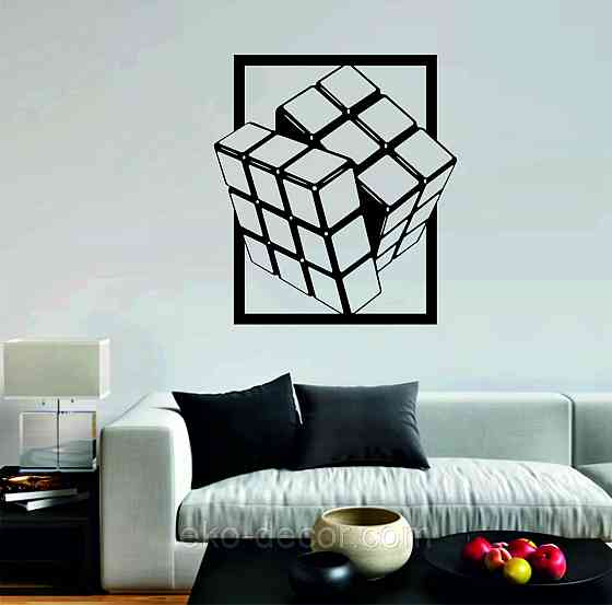 Декоративное настенное Панно «Куб» Декор на стену Киев