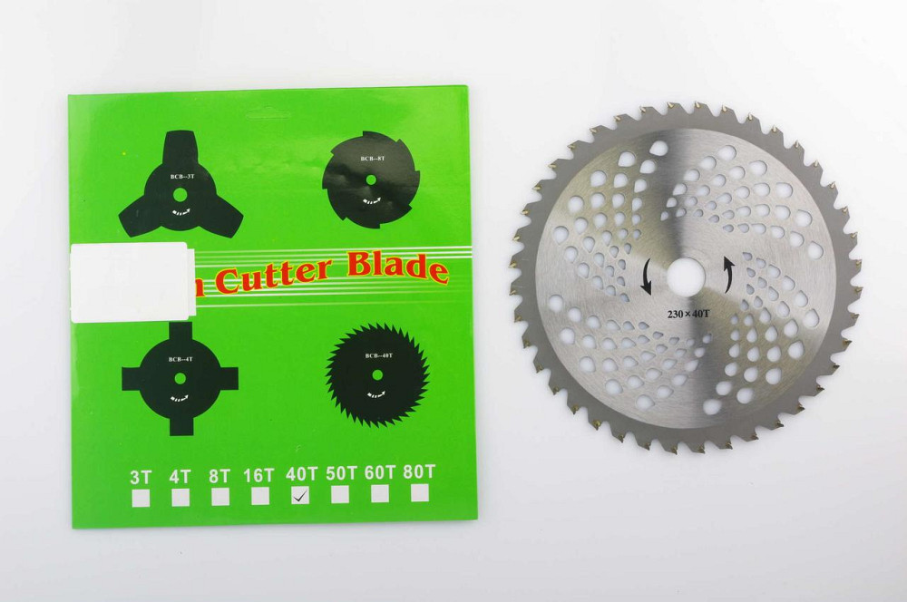 Нож мотокосы 40T (Ø230/22.4 mm) (победитовые зубья) Мукачево - изображение 1