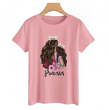 Термонаклейка на одежду Принцессы мама и дочка Киев - изображение 2