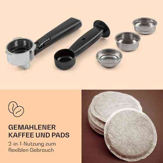 Еспресо-машина Арабіка Комфорт Klarstein Німеччина Рівне