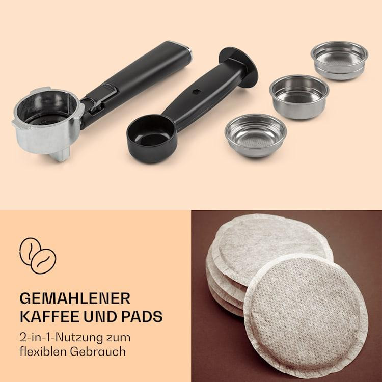 Еспресо-машина Арабіка Комфорт Klarstein Німеччина Рівне - фото 3