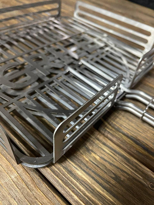 Решетка гриль для барбекю из пищевой нержавеющей стали 1.5мм 31*26см GRILLI 777766 Код: 009010 Ровно - изображение 8