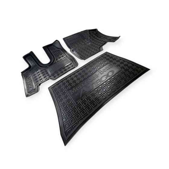 Килимки Мерседес atego ii 1998-2005 борт 2,5см, з перемичкою салону Мукачево