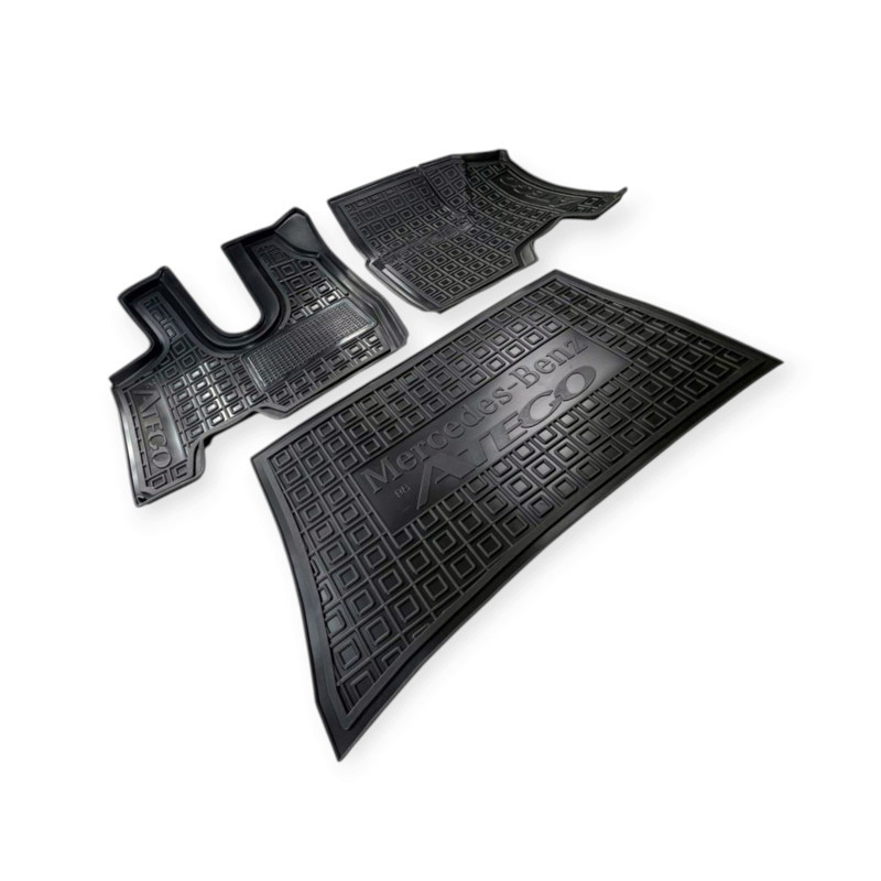 Килимки Мерседес atego ii 1998-2005 борт 2,5см, з перемичкою салону Мукачево - фото 1