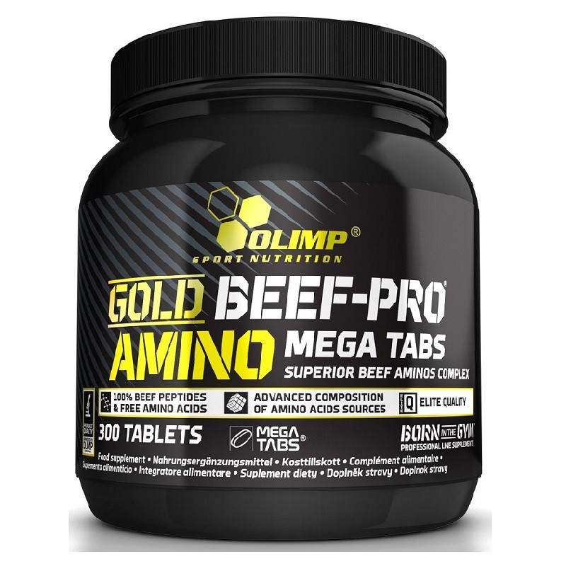 Gold Beef-Pro Amino mega tabs 300 tabl Луцьк - фото 1