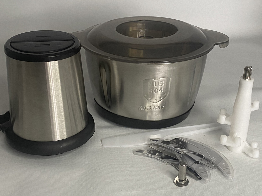 Кухонный помощник блендер измельчитель МОЛНИЯ 1200Вт, металлическая чаша 2000 мл, для измельчения продуктов. Одесса - изображение 3