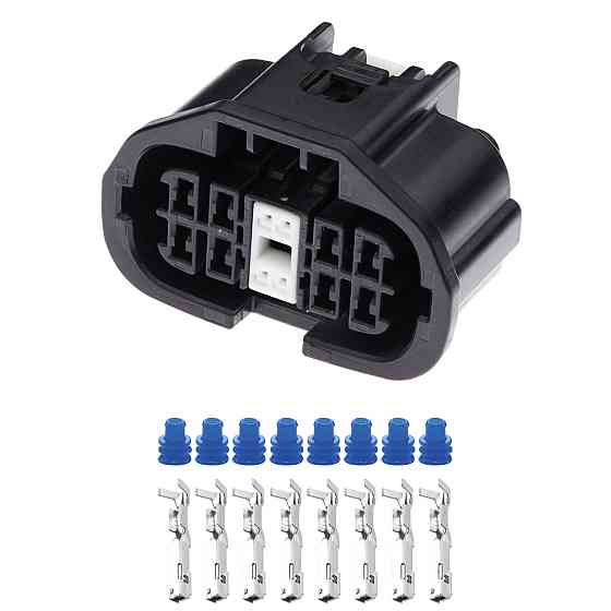 Разьем коннектор 12-кон., Фара Головного Света Mazda 6,  7283-8551-3  Япония универс., Mazda Киев