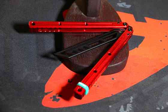 Тренировочный нож бабочка балисонг Kraken v3 от Armed Shark Новый Киев