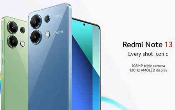 Смартфон Xiaomi Redmi Note 13 8/256Gb. Midnight Black.абсолютно нові, Київ