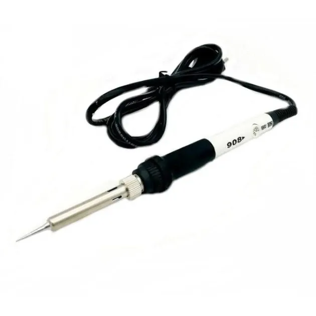 Универсальный паяльник электрический JAC Tool 908 60 WПаяльник 220В 60Вт 180-480℃ белый Полтава - изображение 1