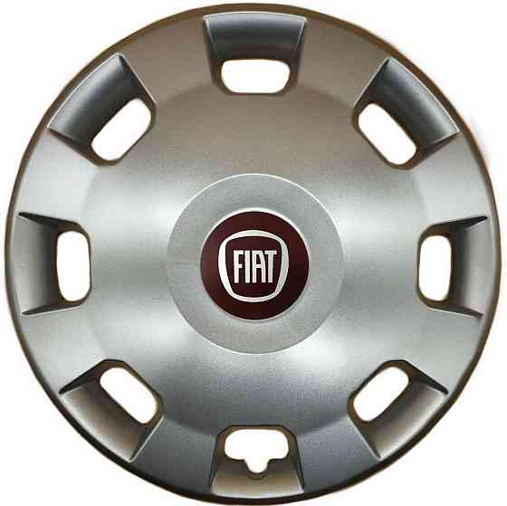 Автомобильные модельные колпаки R14 Fiat 207 4шт, SJS, серебряные Киев