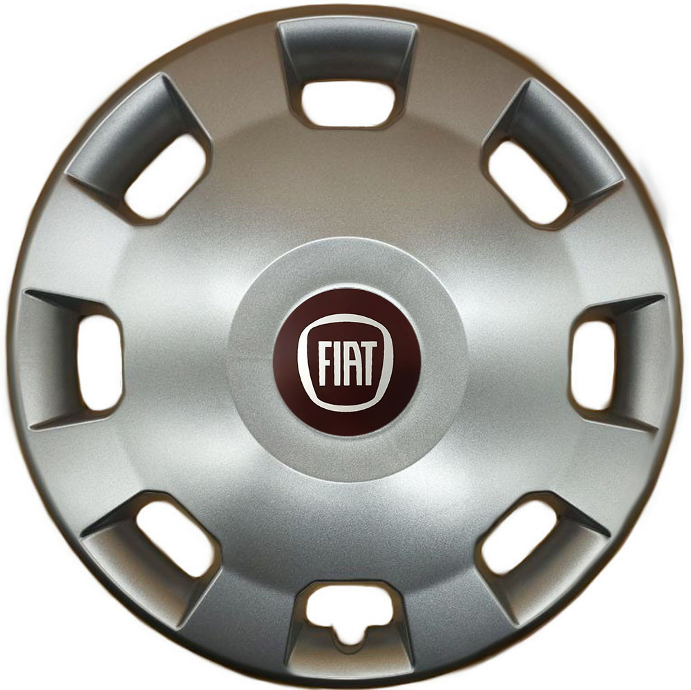 Автомобильные модельные колпаки R14 Fiat 207 4шт, SJS, серебряные Киев - изображение 1