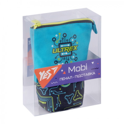 Пенал Yes Підставка PH-M2 Ultrex Чорний / Бірюзовий (532911) Вінниця - фото 4