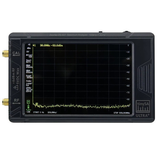 Аналізатор спектру TinySA Ultra+ ZS-407 100 кГц–7,3 ГГц із генератором сигналів Київ - фото 2