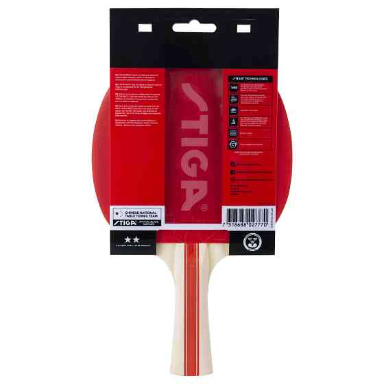 Ракетка для настільного тенісу Stiga React 2 Star FL (1212-8418-01) Київ