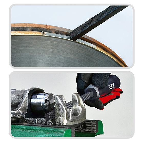 Напилок для гальмівних супортів L270 мм TOPTUL JEJF0127 Чернігів - фото 2