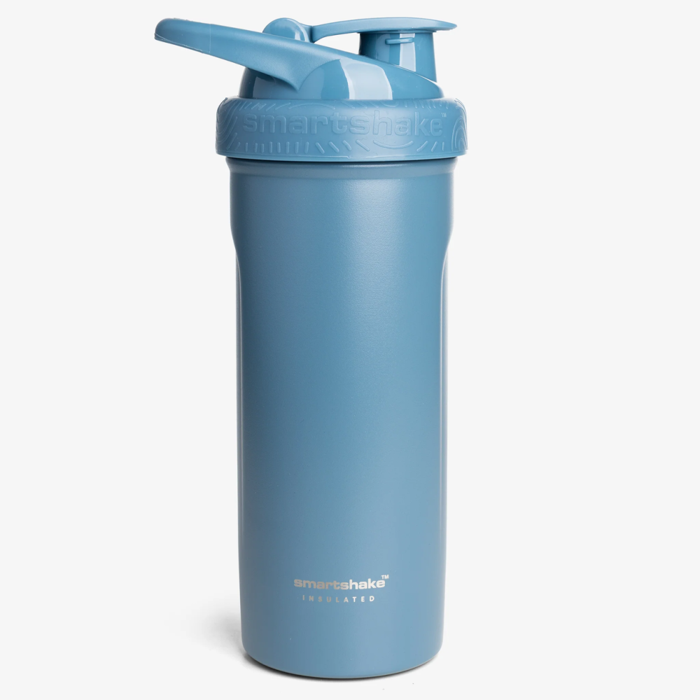 Шейкер спортивний SmartShake металевий Insulated Steel 750ml Blue Кам'янське - фото 1