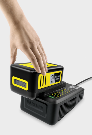 Профессиональный быстрозарядный комплект 18 В 5,0 Аh Karcher (2.445-063.0) Киев
