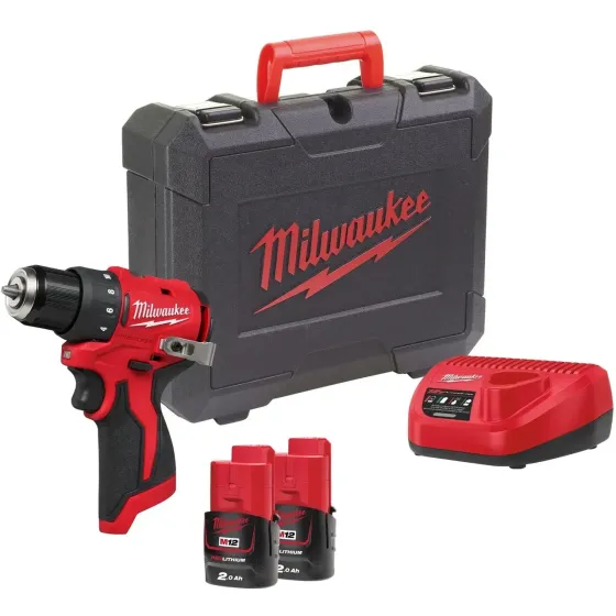Шуруповерт-дрель аккумуляторная M12 BLDDRC-202C Milwaukee 4933499686 Коломия