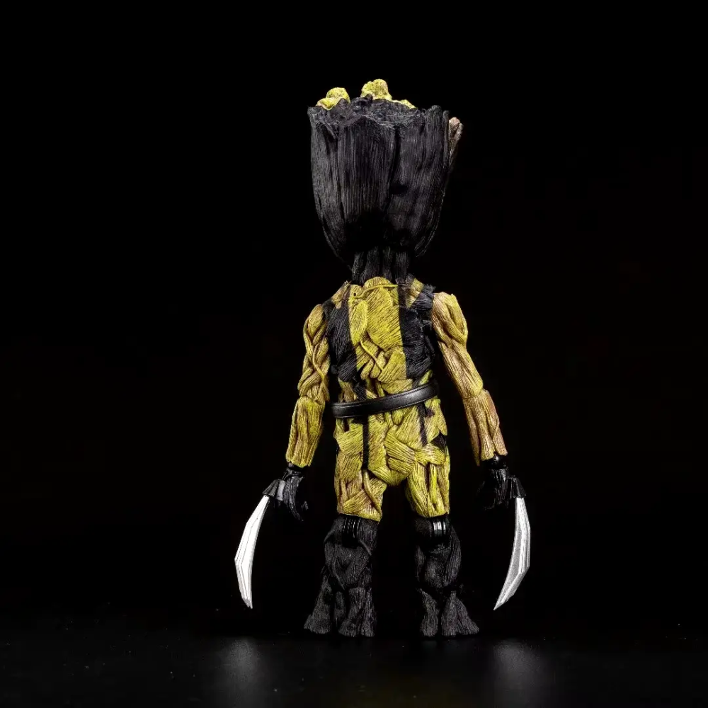 Фигурка персонаж Грут в костюме Росомахи Стражи Галактики (26 см) Винница - изображение 7