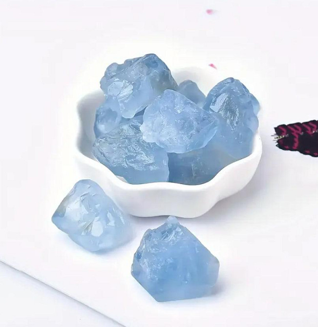 Натуральный кристалл аквамарина, размер 2.5 см. Необработанные кристаллы аквамарина, 1 шт. Киев - изображение 3