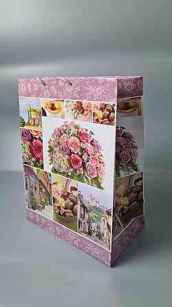 Подарунковий паперовий пакет Гігант (широке дно)о 30/40/17 (артGSD-44) (12 шт) Харків