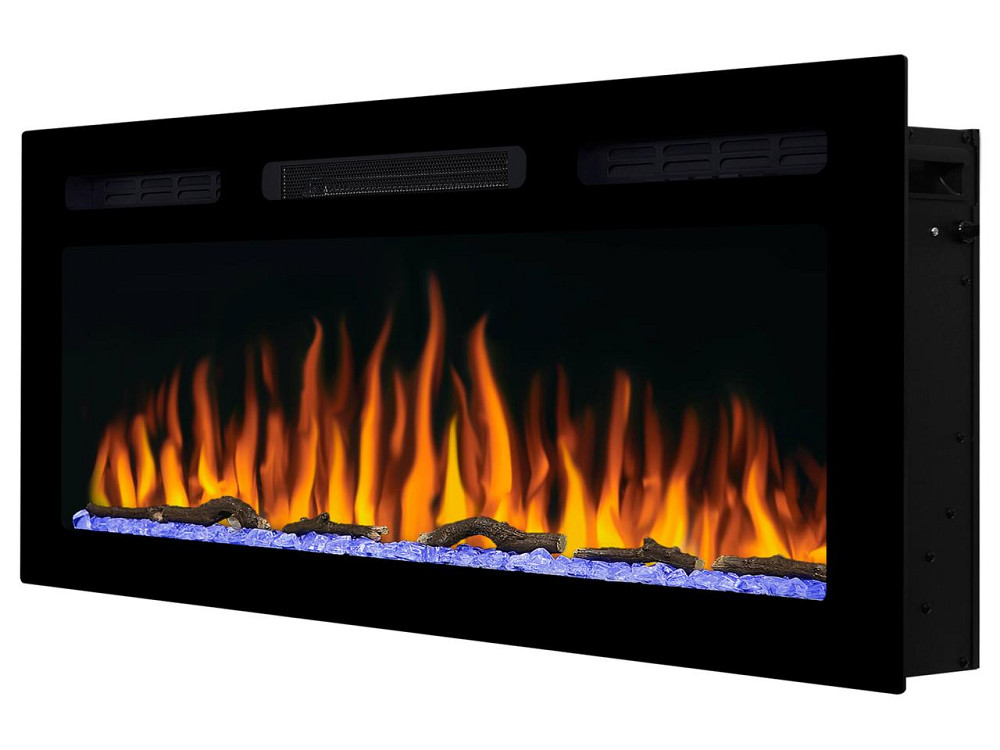 Електрокамін настінний / вбудовуваний ArtiFlame AF40WR з обігрівом і звуком горіння вогню Київ - фото 4