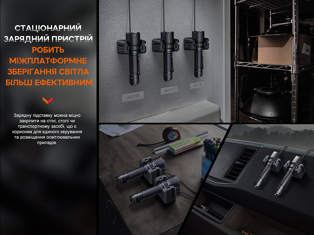 Ліхтар професіональний Fenix WF26R з магнітною зарядкою Київ - фото 10