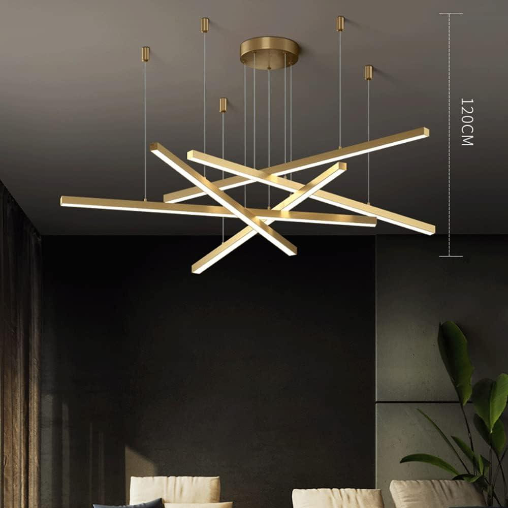 Люстра світлодіодна стельова PJ853 з пультом (Golden) 80х4см Вінниця - фото 7