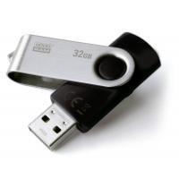 USB флеш накопичувач Goodram 32GB UTS2 (Twister) Black USB 2.0 (UTS2-0320K0R11) Київ - фото 1
