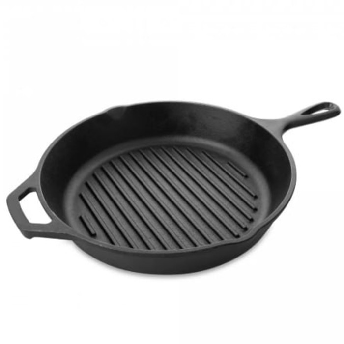 Чавунна гриль-сковорода Ø30 з ручкою см GRILLI 777179 Код: 012702 Рівне - фото 1