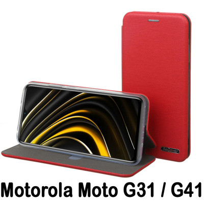 Чохол до мобільного телефона BeCover Exclusive Motorola Moto G31 / G41 Burgundy Red (707912) Вінниця - фото 1