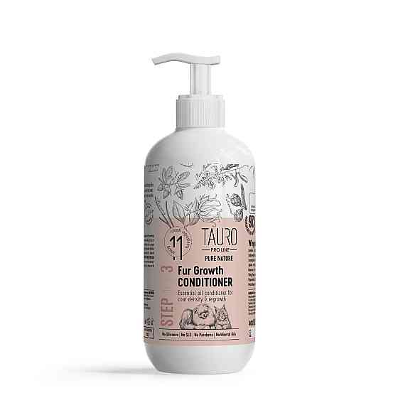 Tauro Pro Line Pure Nature Fur Growth Conditioner Кондиціонер для стимуляції росту шерсті собак і котів, 400 мл Киев