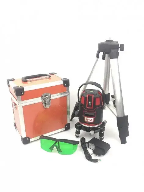 Лазерний рівень Max MXNL 03 з зеленим променем і штативом – Чехія Львів - фото 3