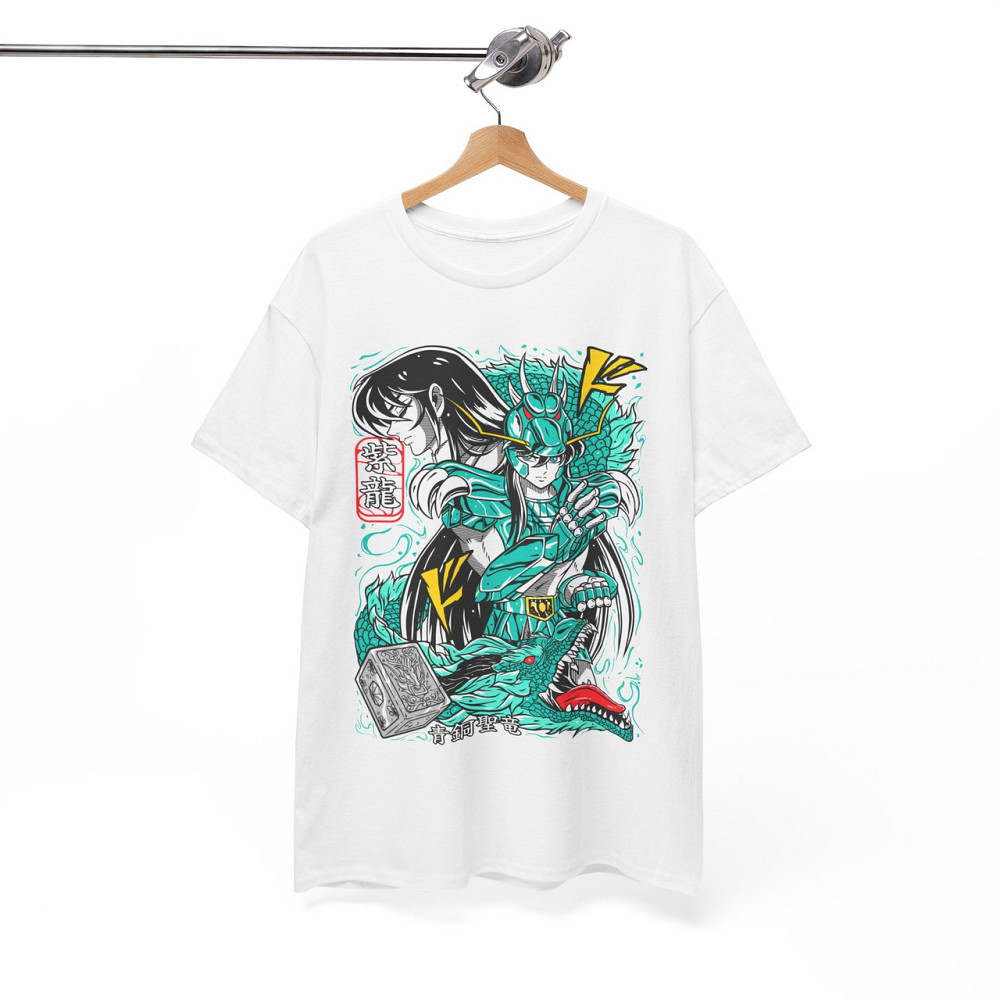 Футболка аниме Драгон Схирйу Книгхтс Зодиак оверсайз (S/M/L) Черний AnimeJ0312 Днепр - изображение 7