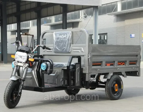 ЕЛЕКТРИЧНИЙ ВАНТАЖНИЙ ТРИЦИКЛ FADA БІЗОН 1800W-72V-58Ah Шини: 12"/12" купити в інтернет-магазині Одеса
