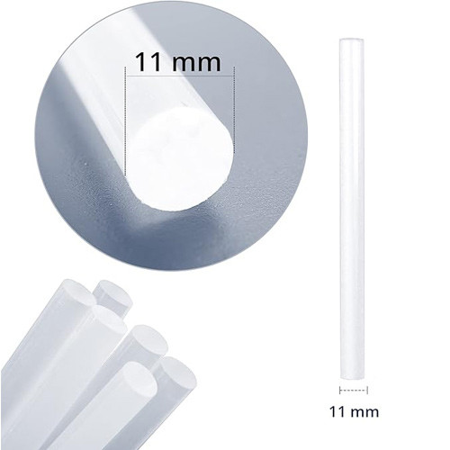 Клей стержни силиконовые высокой вязкости 11x190мм для пистолета, ящик 25кг, G01 Винница - изображение 4