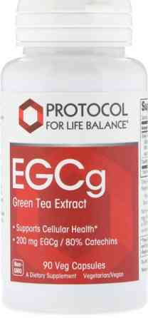 Екстракт зеленого чаю  Protocol for Life Balance EGCg Green Tea 200 мг 90 капс Київ