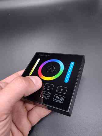 Miboxer Панель 1 зонна чорна Touch Dual White/RGB/RGBW/CCT,, бездротова RF 2.4G Mi Light Коломия