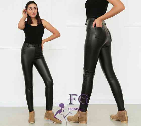 Штани жіночі теплі шкіряні на флісі Kors 44 Київ