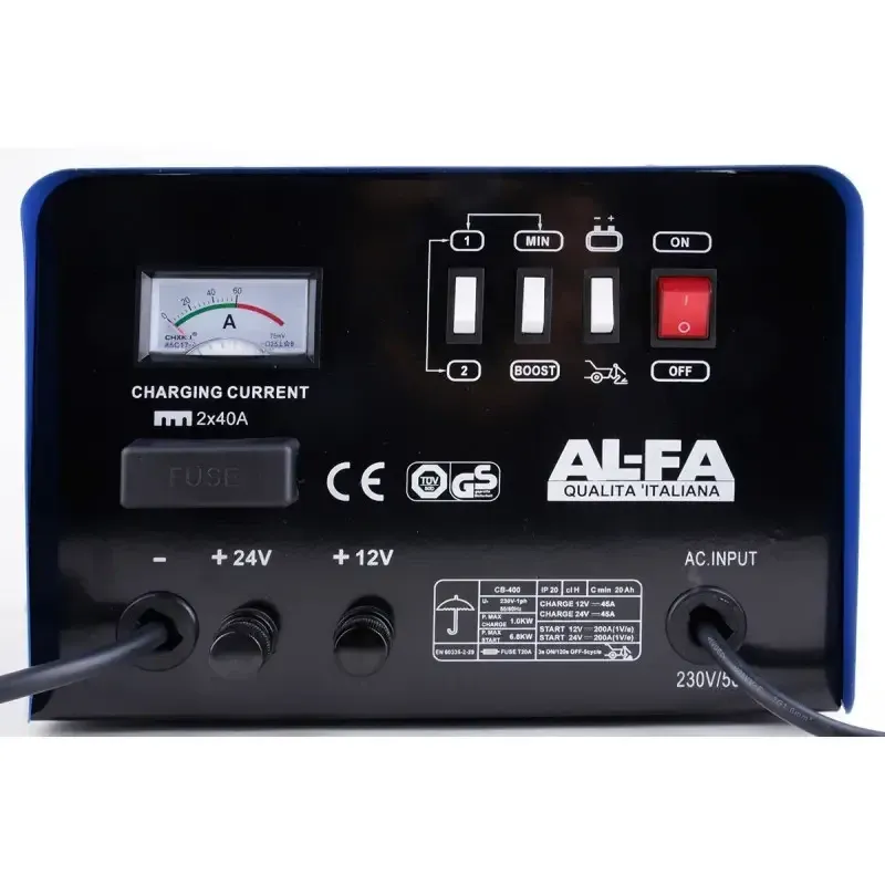 Пусковий пристрій для запуску акумулятора 12-24B 200A  AL-FA з захистом від короткого замикання універсальний та портативний Львів - фото 8