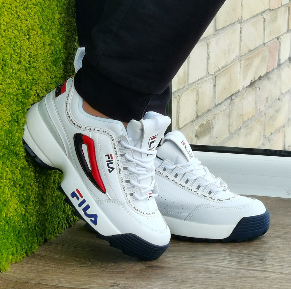 Кроссовки FILA Disruptor Белые Женские Кожаные Фила (размеры: 36,37,38,39,40) Видео Обзор Днепр - изображение 10
