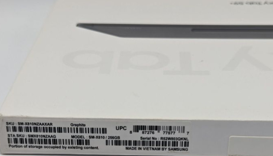 Планшет: Samsung Galaxy Tab S9 Plus 256Gb. NEW !!! Киев - изображение 3